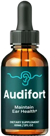 Audifort Supplement Bottle front view